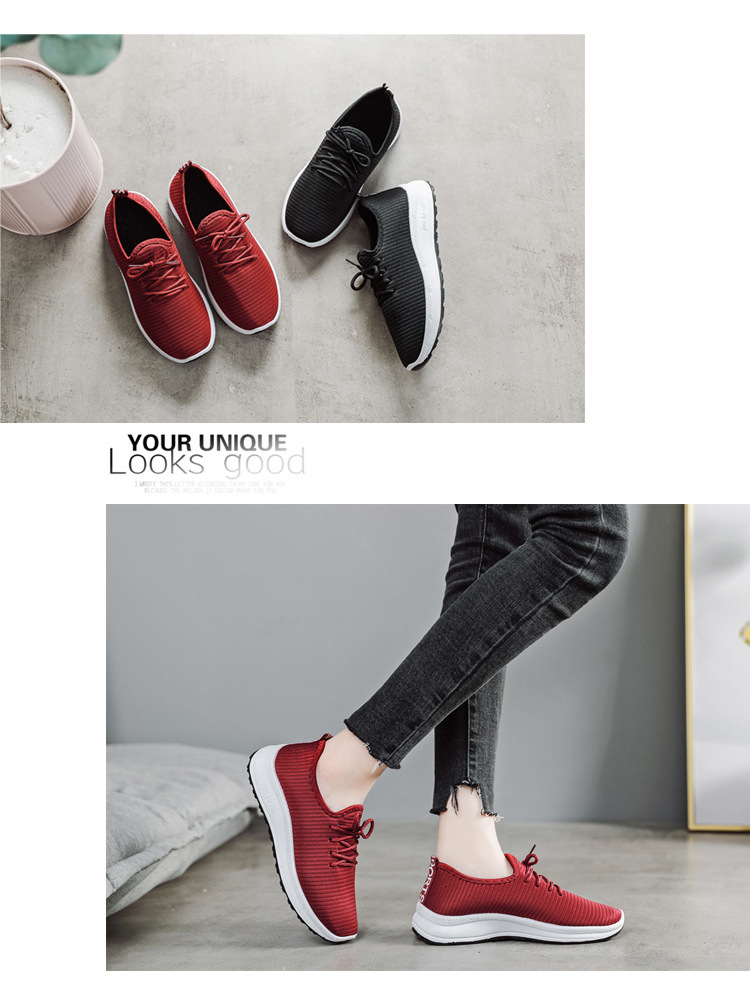 Ladies Casual Walking Shoes Breathable Athletic Fitness Jogging Tennis Racquet Sport Running Sneakers Shoes