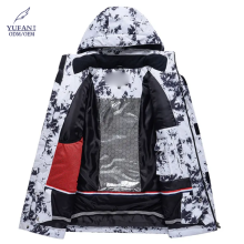 Yufan Custom Winter Ski Jacket: Windproof Fleece Snowboard Jacket with Pockets