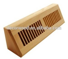 High quality solid wood flooring vent baseboard diffuser