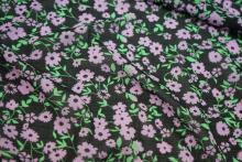 Polyester Spandex Small Check Dobby Chiffon Print Fabric