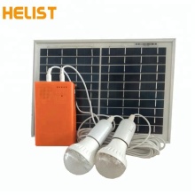Portable 5W 10W Solar Panel Indoor Outdoor Solar Lighting System