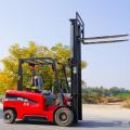 Forklift listrik hemat energi untuk operasi gudang