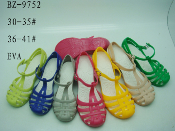 2014 New Fashion PVC Lady Sandal wholesale women sandal PVC