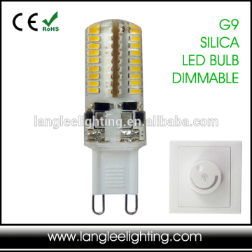 New Design Led G9 220V 4500k Silicone g9 Dimmable Led g9 2700K Dimmable G9