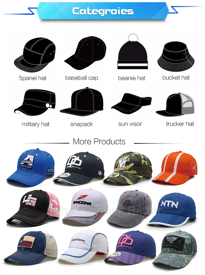 Premium quality baseball hats and caps custom logo