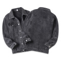 Popular Mens Jeans Jacket Black Factory Custom