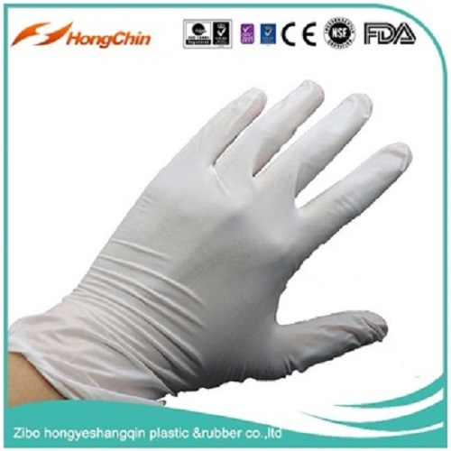 Disposable vinyl glove powder free