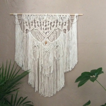 Bohemian Tassel Wall Hanging Tapestry Woven Wall Art Decor