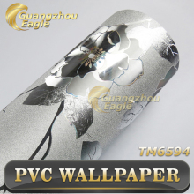 Blingbling Waterproof PVC Vinyl Decorative Wallpaper Sticker For Home Decoration