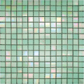 Mosaico interno Backsplash Vetro Parete Verde Artigianato Artigianato