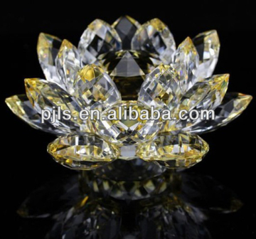 Crystal Lotus Flower, lotus flower candle holder wholesale