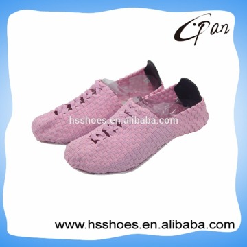 elastic weave upper materials for shoes