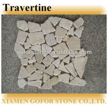 Popular travertine tile random pattern