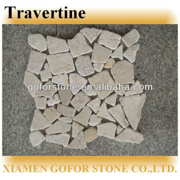 Popular travertine tile random pattern