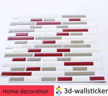 Stick and go removable waterproof indoor decorative mosaics