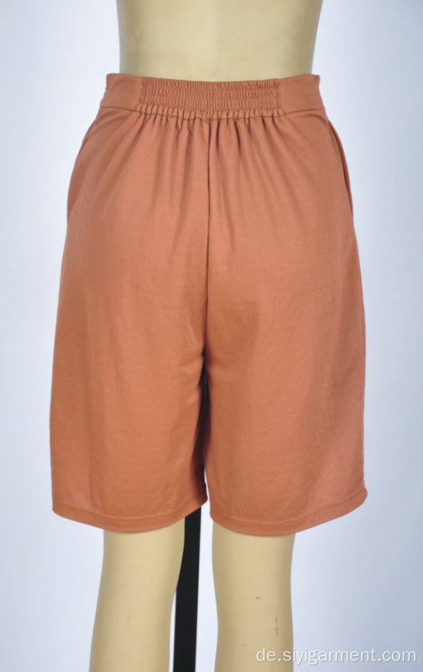 Coole Orange Short für Damen