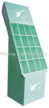Recycled Dvd Cardboard Display Racks Corrugated For Supermarket Promotion
