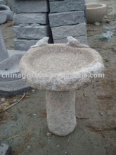 granite stone birdbath