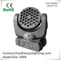 Professional 36 * 3w RGBW LED Wash Moving Head