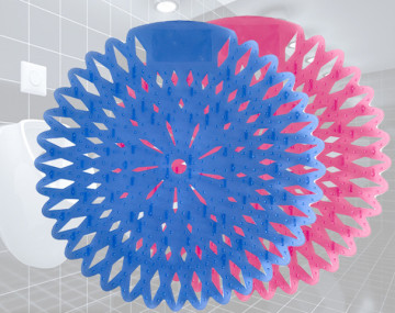 Premium Urinal Mats with Filter Screen and Deodorizer