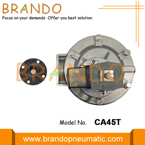 CA45T 1-1 / 2 &#39;&#39; Dik Açı Elektromanyetik Darbe Vanası