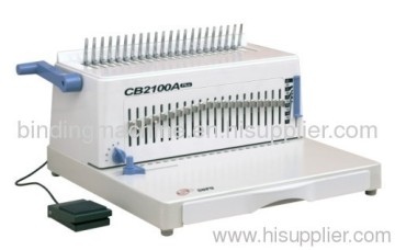 Electric Plastic Comb Punching &amp;binding Machine?
