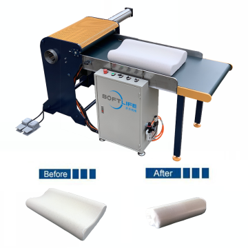 CE automatic Roll-Packing mattress packing machine