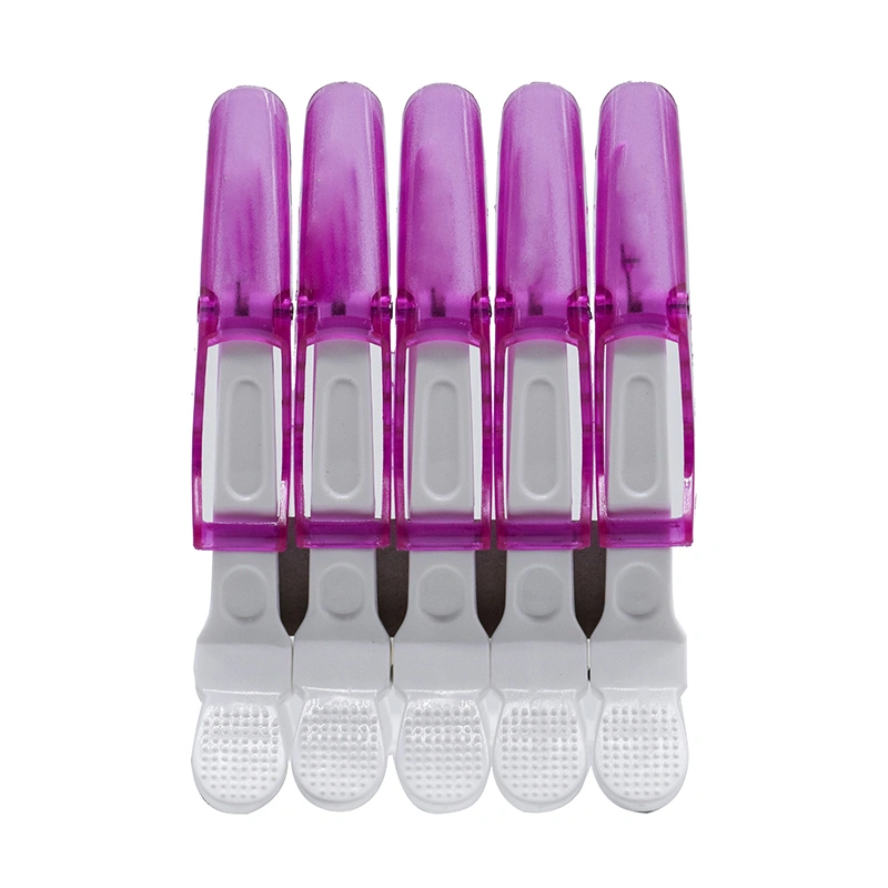 2021 Wholesale Plastic Fashion Clip for Salon Hairdressing Hair Clip