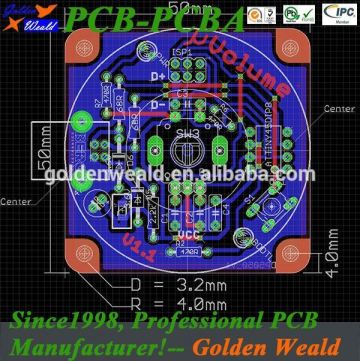 High quality rigid led pcb 220v smt assembly services