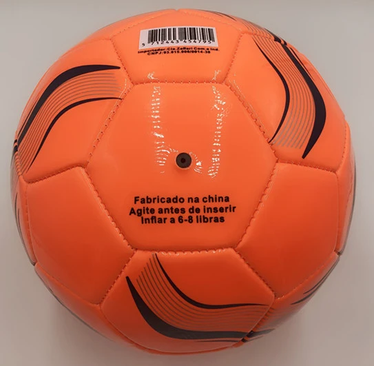 Orang Color Standard Official PVC/TPU Soccerball
