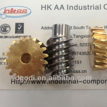 small pinion micro micro brass mini worm gear