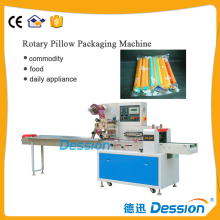 Disposable plastic straw pillow charter