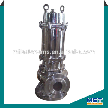 Non-clog open impeller pump submersible