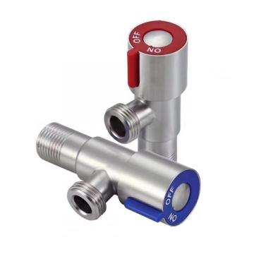 zinc 1/2 inch chrome 90 degree angle valve