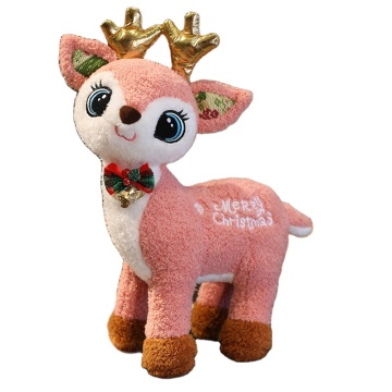 Eco-friendly Reindeer Elk Moose Plush Toys - Christmas Gifts