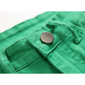 Jeans en denim vert pour hommes en gros sur mesure