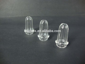 hot sale small borosilicate glass light cover