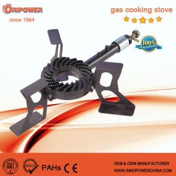 Camping Cast Iron Gas Stove, Outdoor Gas Cookers, Gas Burners