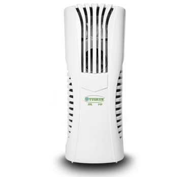 YUEKUN white Air perfume fragrance dispense,fan type air perfume dispenser