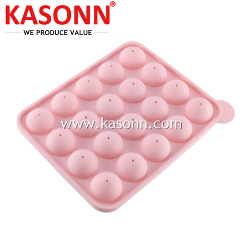 Slicone Lollipop Ball Sweet Mould