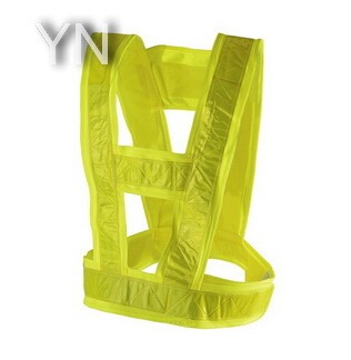 Reflective Safety Belt Vest with Krystal Lattice Tape