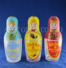 Russian Vodka Glass Bottle