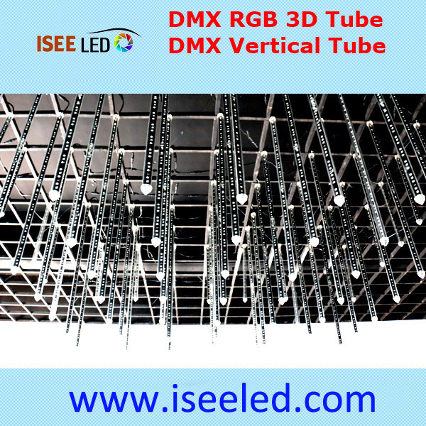 Programmamme DMX Ljocht 3D TUBE FOAR KLUB DECOR