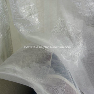 Polyester Jacquard Voile Curtain