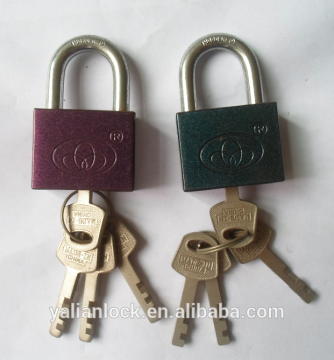 Different Color Painted High Security Good Qality Square Iron Padlock