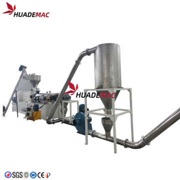 Plastic Recycling Pellet Making Granulator Machine