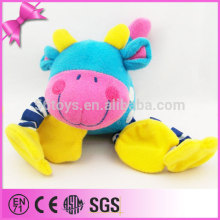 custom stuffed soft jungle animal toy plush giraffe toy for baby