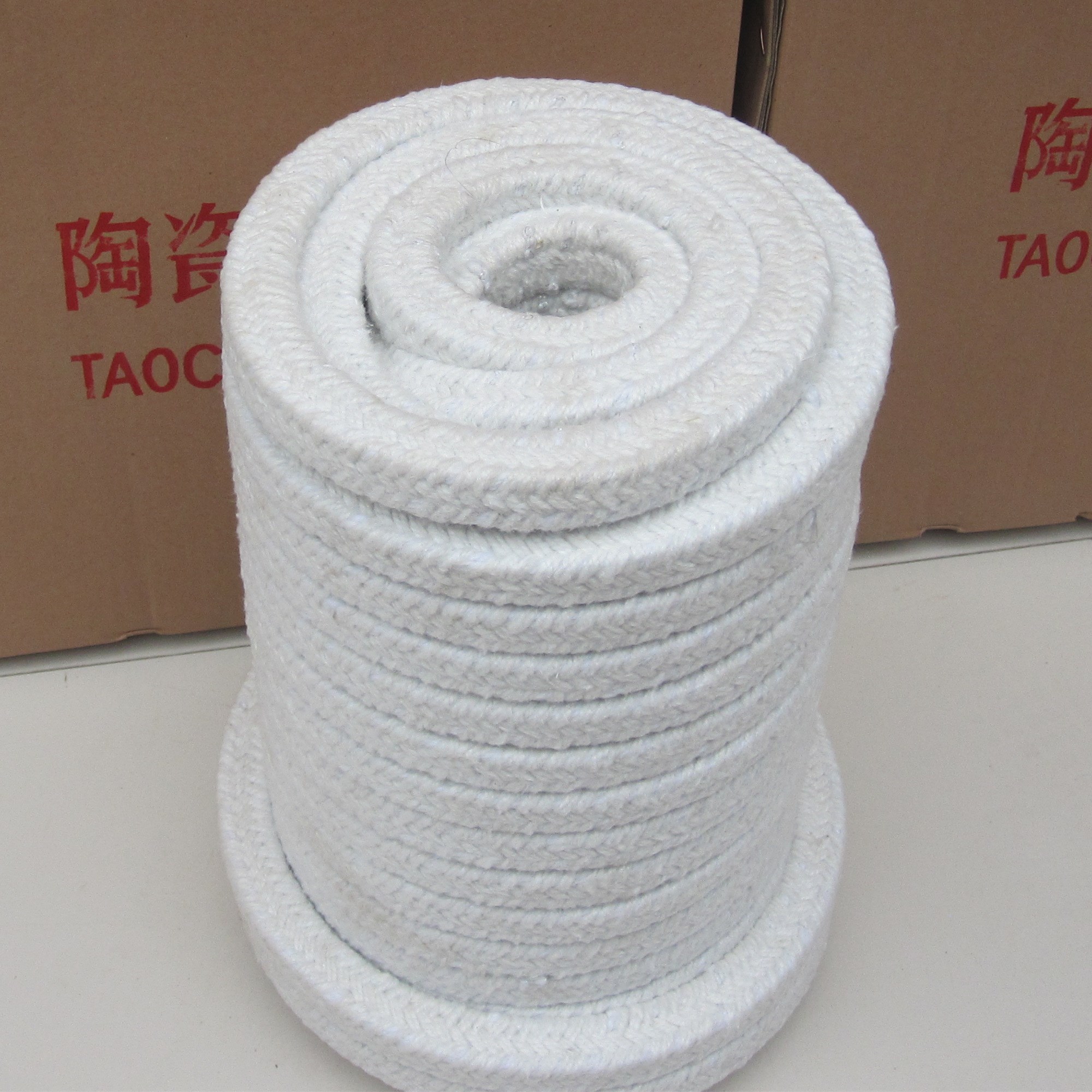 Factory Supply high temperature rope seal ceramic gland packing