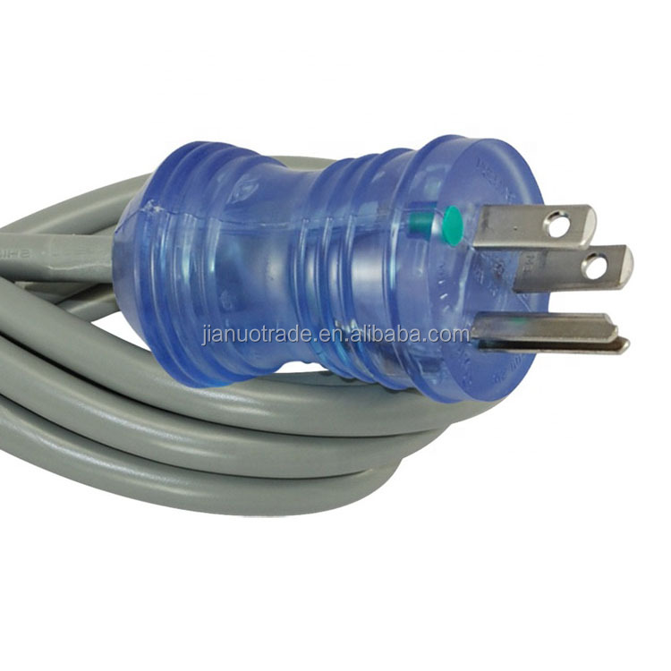 Green Dot Plug Medical Hospital Grade Power Cord