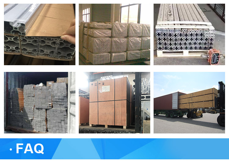 6000 series industrial aluminum profile t slot 4040 40x80 6063 t5 customized extruded aluminum extrusion profiles